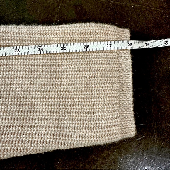 Jenni Kayne Cashmere Fisherman Sweater Oatmeal XXL - Picture 14 of 16